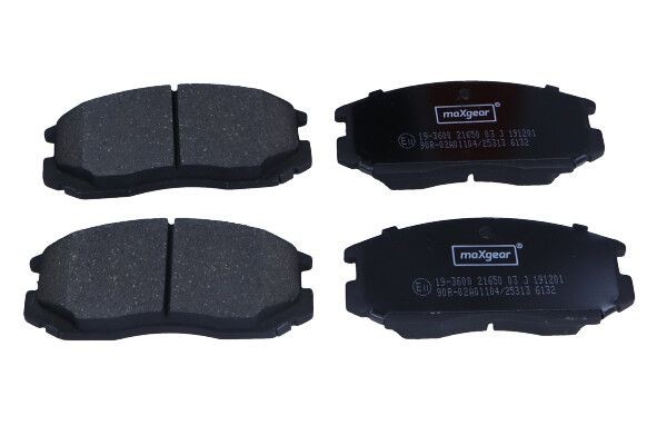 MAXGEAR Brzdové doštičky/platničky 19-3600 MAXGEAR 19-3600 originálne Športové brzdové doštičky Terios Kid (J100) cena
