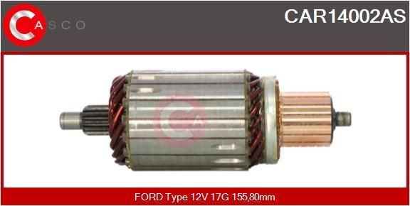 CASCO Anker, starter CAR14002AS Starter tilbehør CASCO CEE'D CAR14002AS billige