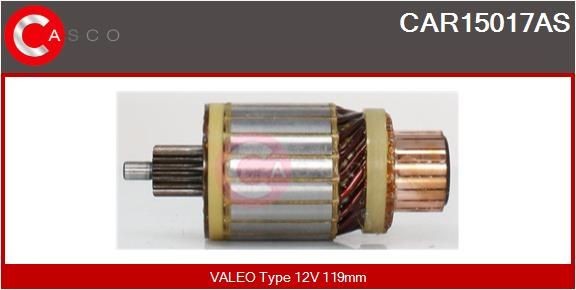 CASCO Induzido, motor de arranque CAR15017AS Peças de motor de arranque CASCO Toyota CELICA CAR15017AS