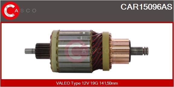 CASCO Armatur, starter CAR15096AS Starter tilbehør CASCO Fiat SEICENTO CAR15096AS