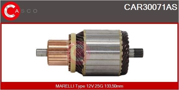 CASCO Ρότορας, μίζα CAR30071AS CASCO Μίζα ανταλλακτικά NISSAN CAR30071AS