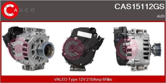 Alternatore motorino d'avviamento CASCO CAS15112GS CASCO CAS15112GS Dinamo Audi Q7 2021