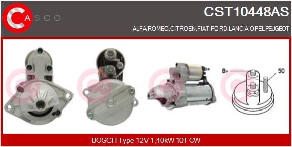 CASCO Startmotor CST10448AS CST10448AS CASCO startmotor FORD CAPRI