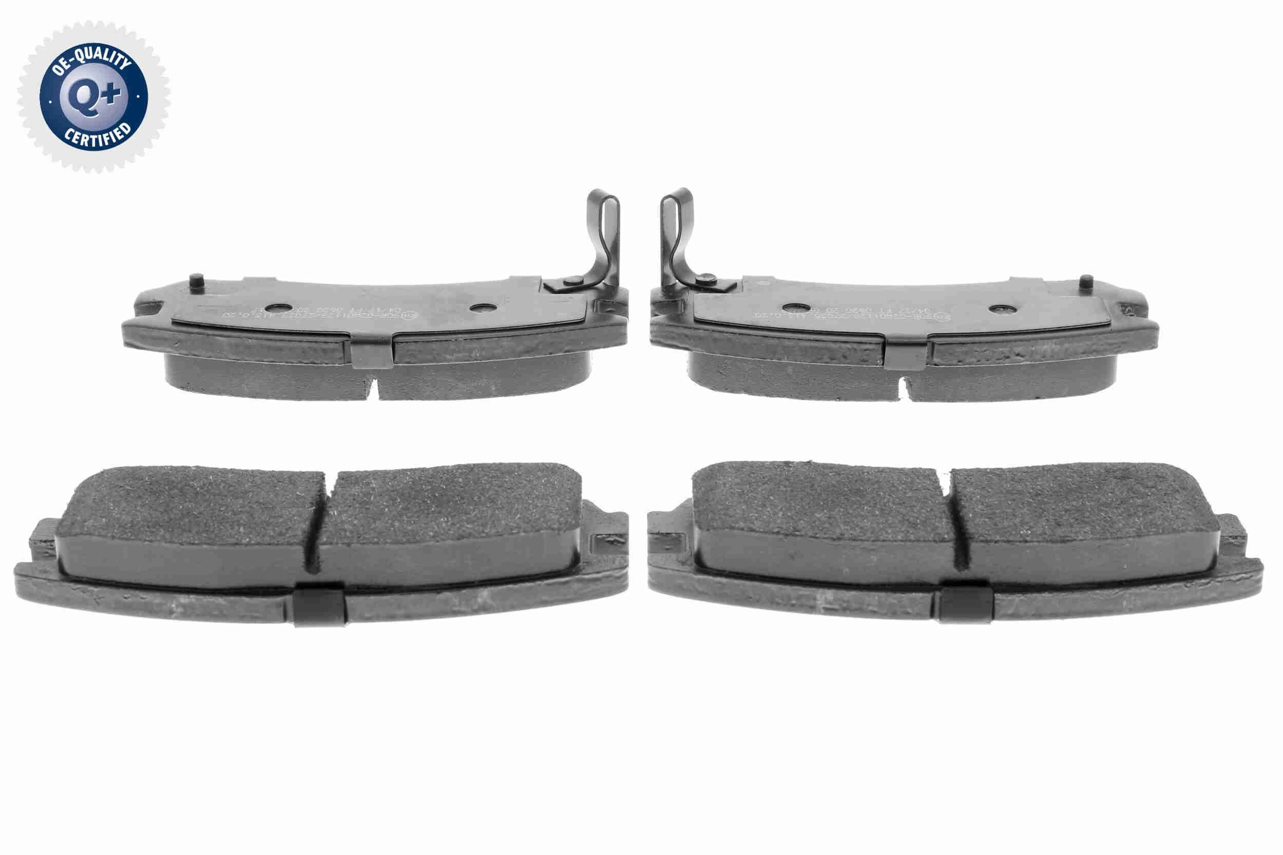 ACKOJA Piduriklotsid A37-0007 ACKOJA A37-0007 Piduriklotsid HYUNDAI Santamo II (UF) 2.0 16V 4x4 139 hj 1999