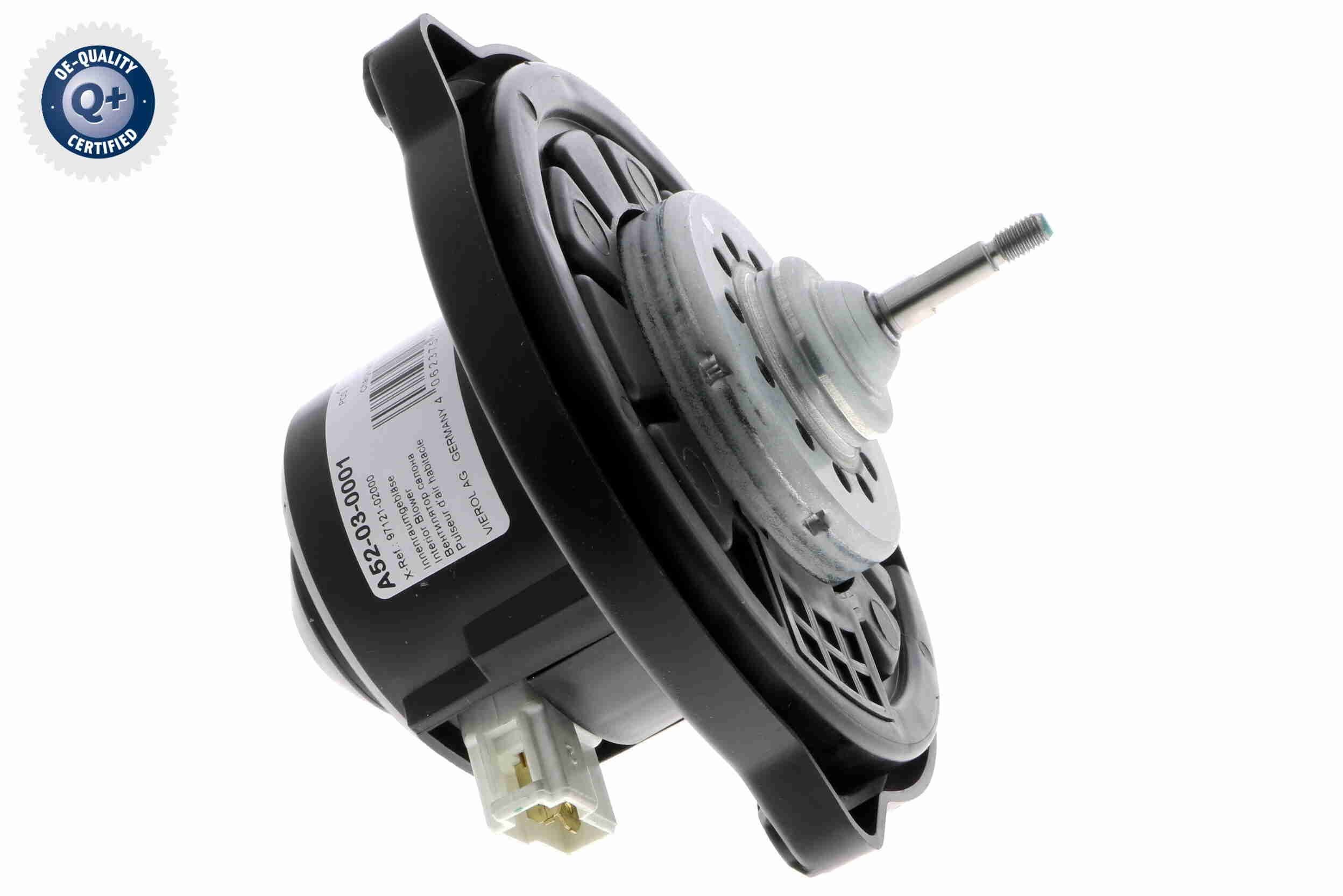 Kupéfläkt ACKOJA A52-03-0001 ACKOJA A52-03-0001 Fläktmotor HYUNDAI ATOS 2001