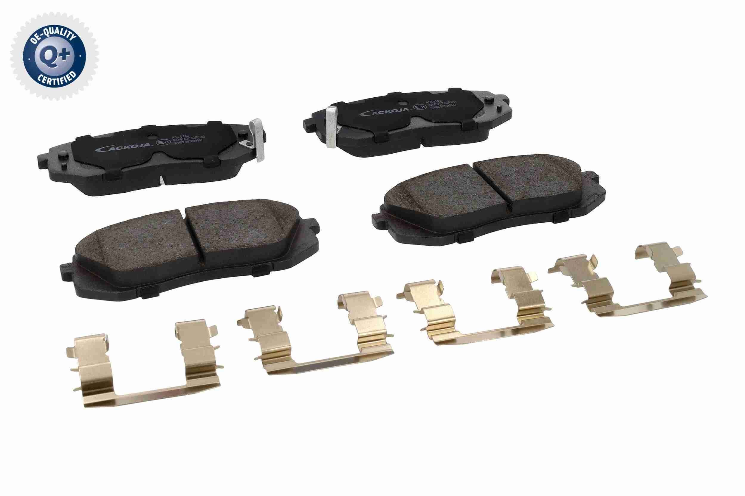 ACKOJA Bremseklodser A53-0142 Bremseklodser ACKOJA ACCENT A53-0142 billig