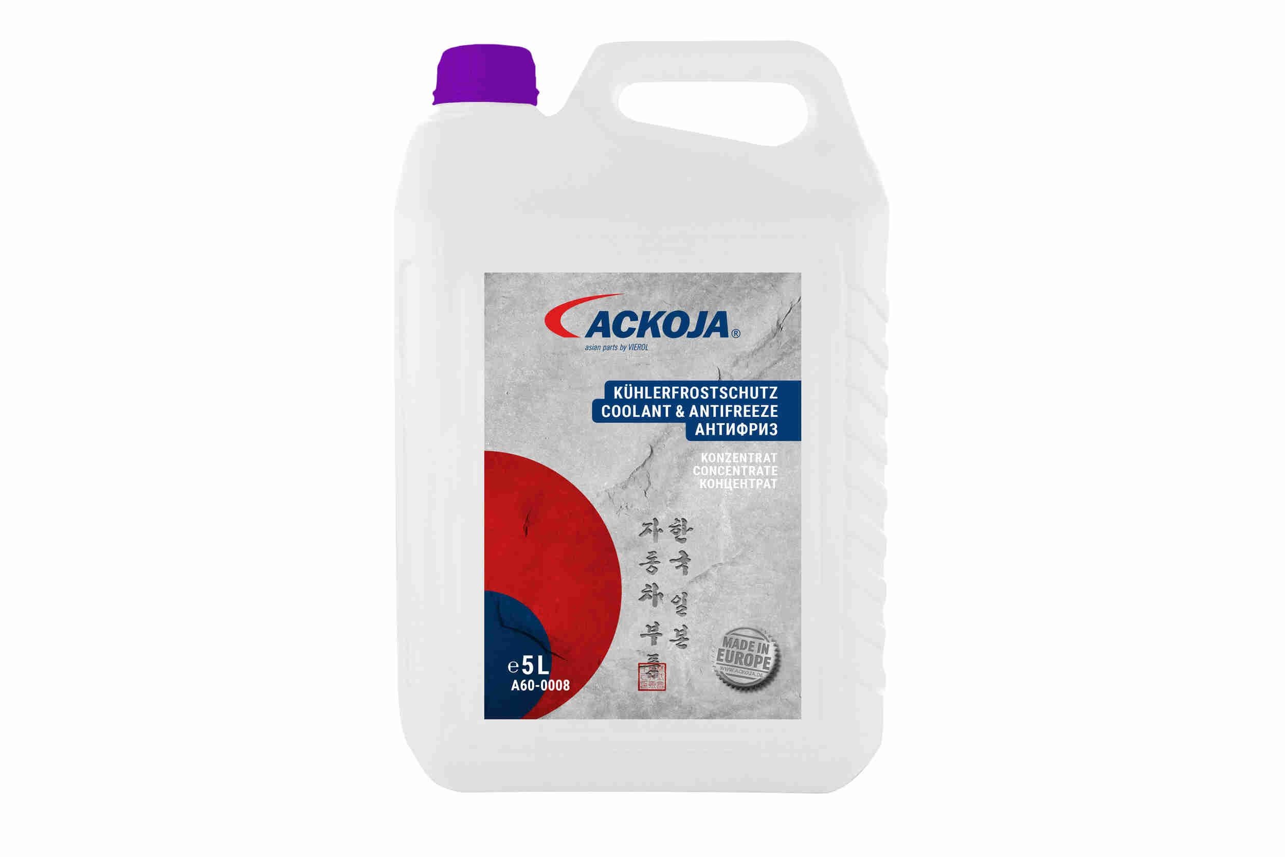 ACKOJA Antigelo A60-0008 A60-0008 costo Liquido radiatore NISSAN QASHQAI ACKOJA