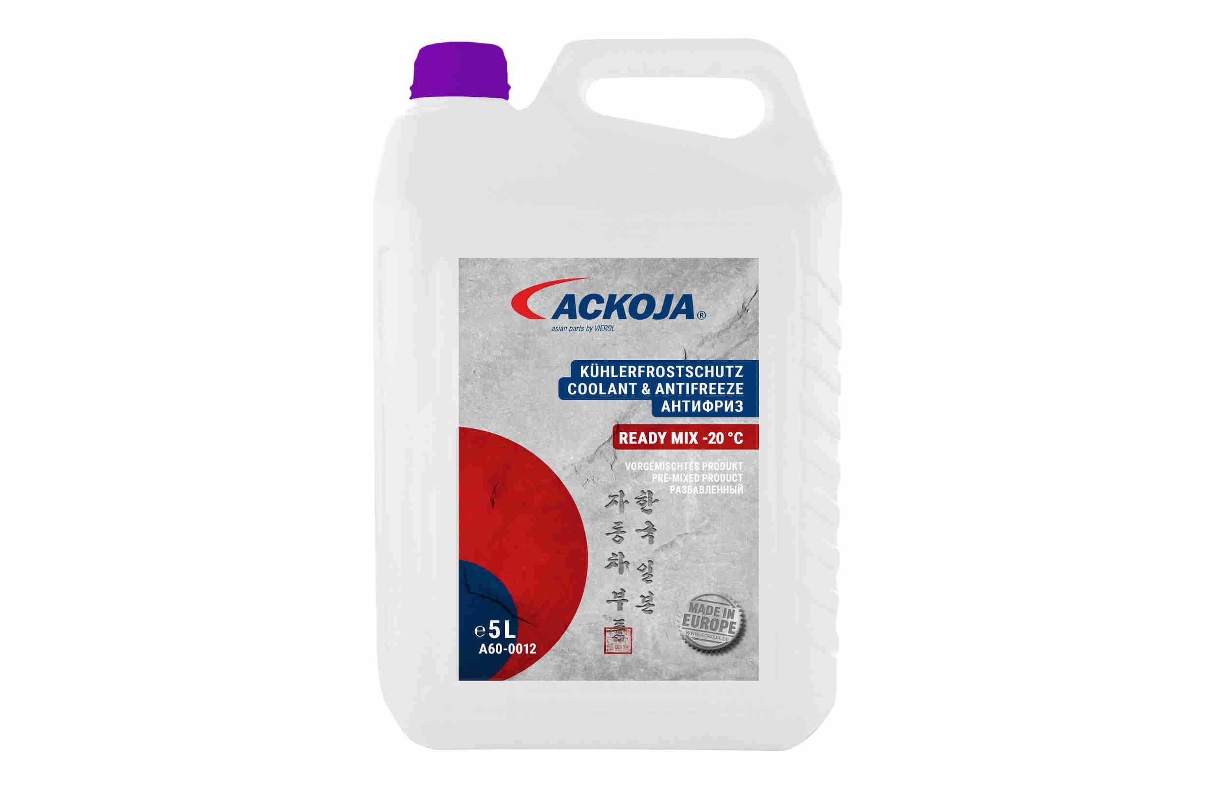 ACKOJA Chladiaca kvapalina A60-0012 A60-0012 Nemrznuca kvapalina NISSAN MURANO ACKOJA