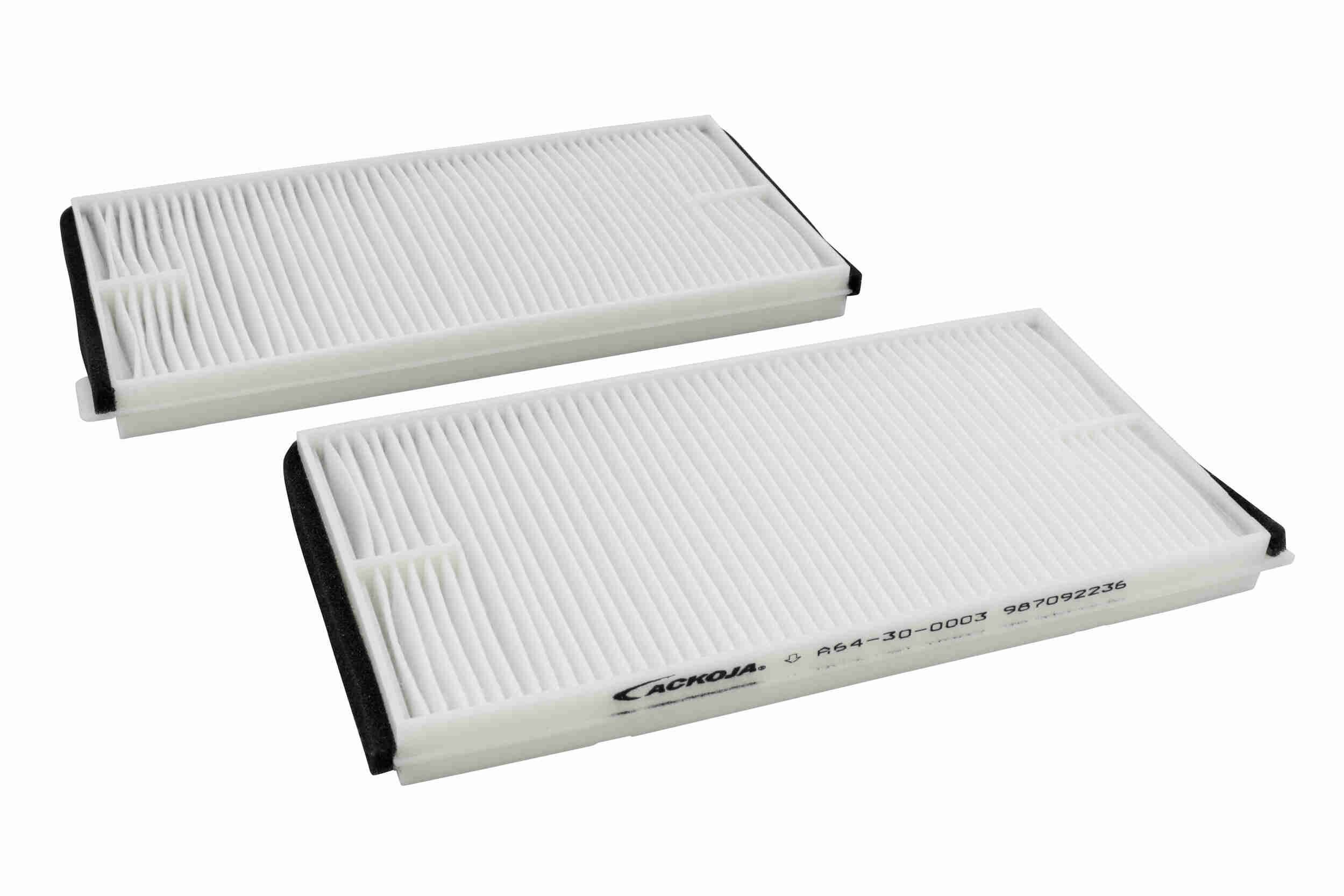 ACKOJA Filtrs, Salona telpas gaiss A64-30-0003 ACKOJA Salona filtrs CHEVROLET A64-30-0003