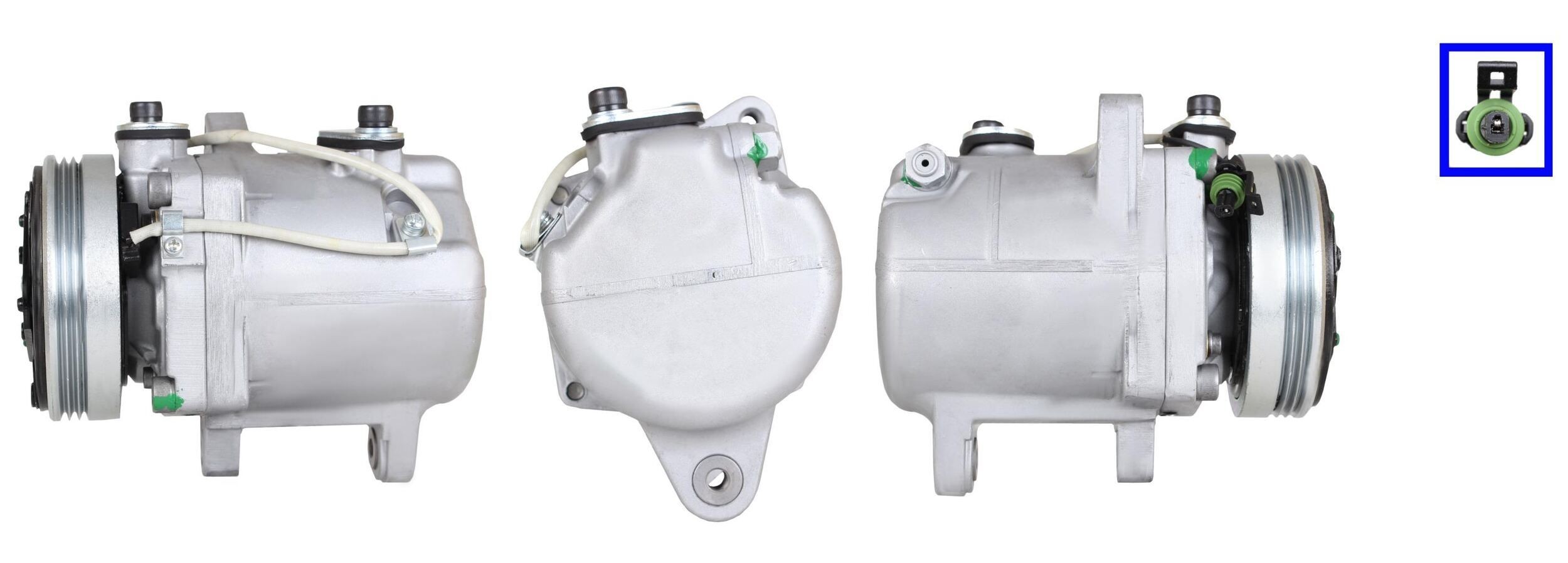 LUCAS Kompresor klimatizácie ACP01116 LUCAS ACP01116 Kompresor klimatizácie SMART Fortwo II Cabrio (451) lacné