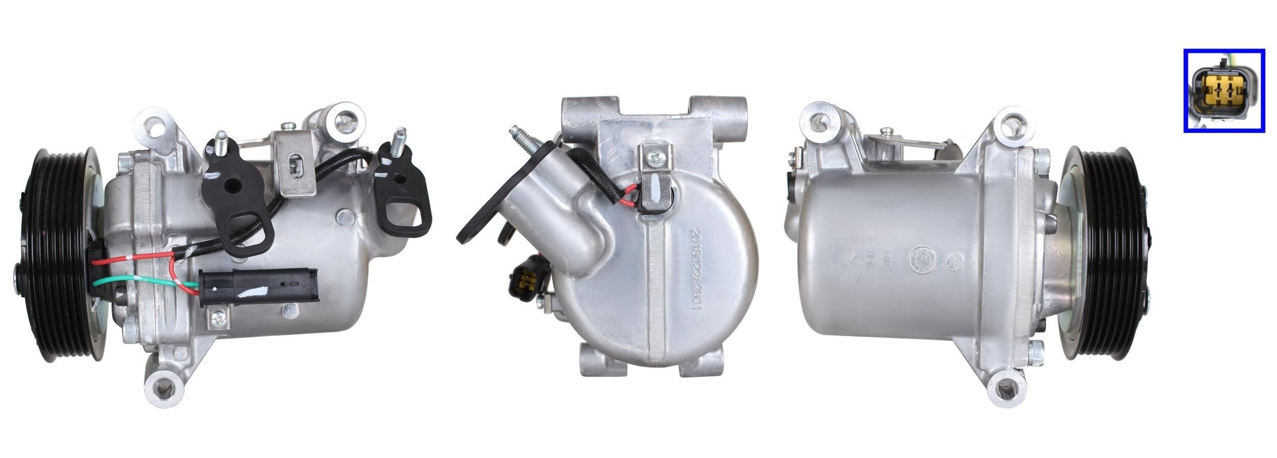 LUCAS Κομπρεσέρ air condition ACP01178 LUCAS ACP01178 Κλιματισμός TOYOTA HILUX 2 Pritsche/Fahrgestell (LN6, LN5, YN6, YN5, 5ZN1 1989