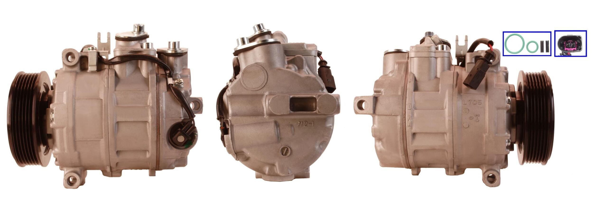Compresseur de climatisation LUCAS ACP540 LUCAS ACP540: Pompe de climatisation Smart FORFOUR 2005