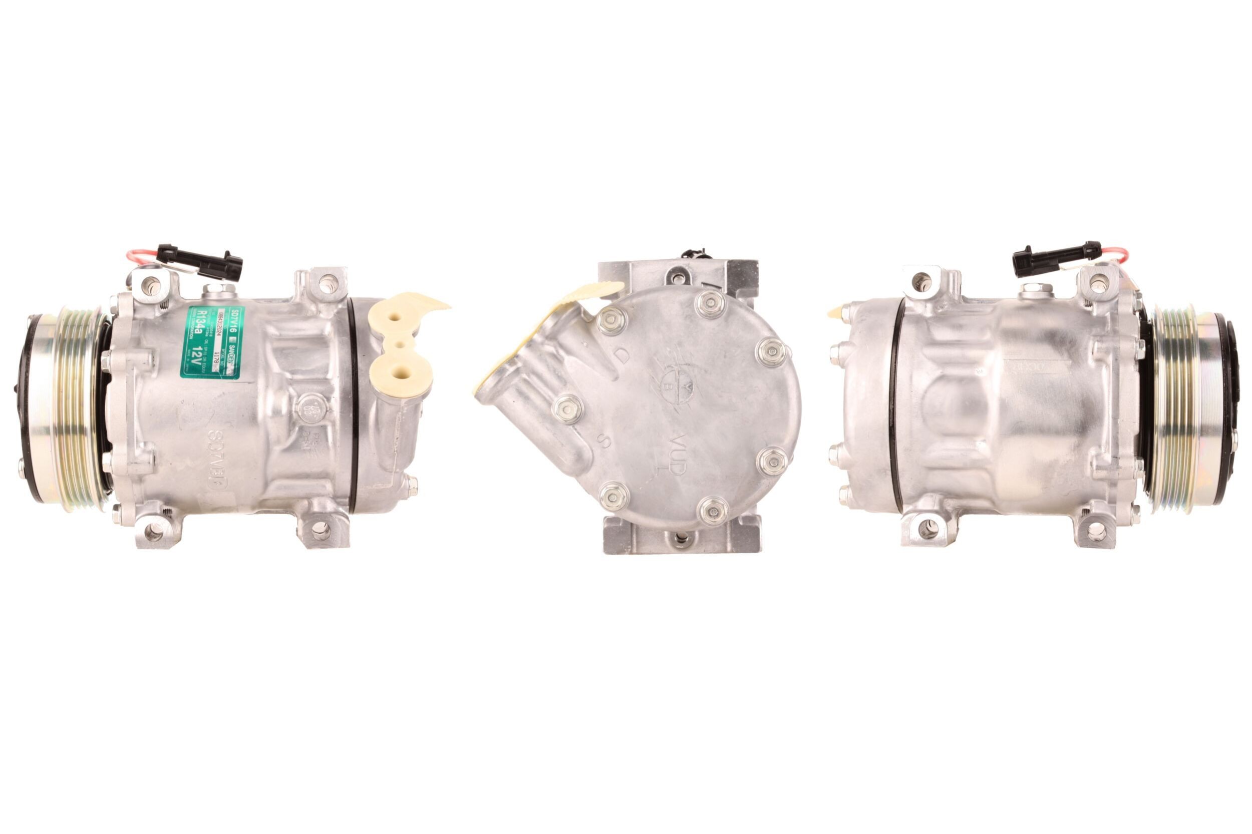 LUCAS Compresor, aire acondicionado ACP582 Climatización Fiat Ducato 3: Compresor, aire acondicionado LUCAS ACP582