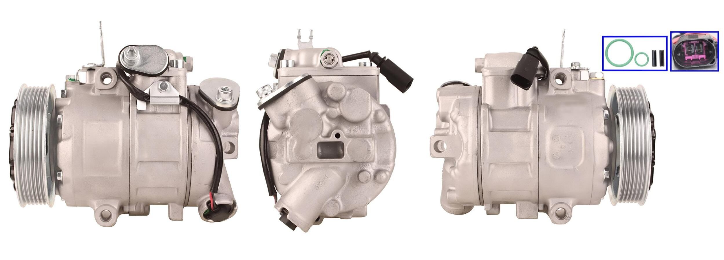 LUCAS Compressor, ar condicionado ACP630 LUCAS ACP630 Compressor do ac BMW E9 originais