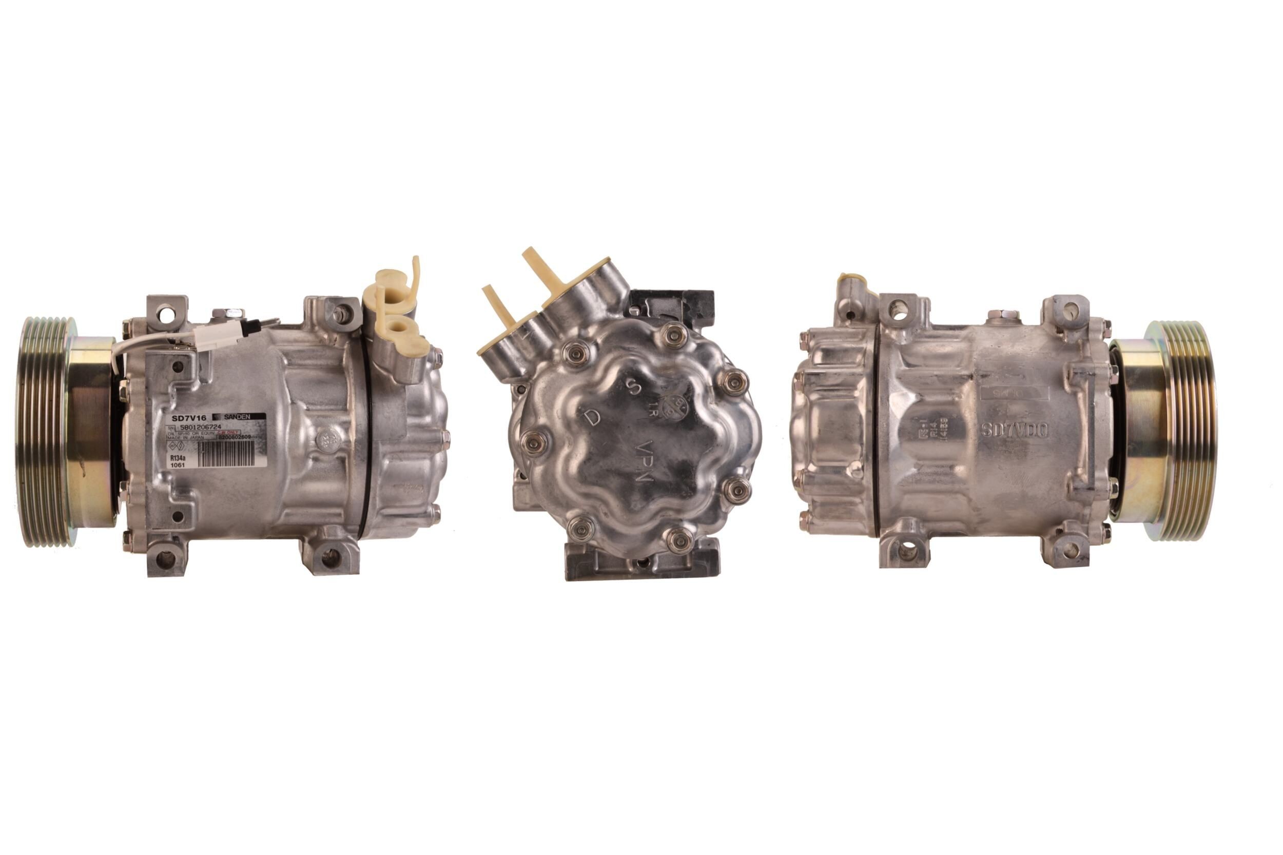 Air conditioning compressor LUCAS ACP815 LUCAS ACP815 2011 RENAULT Symbol ac compressor replacement
