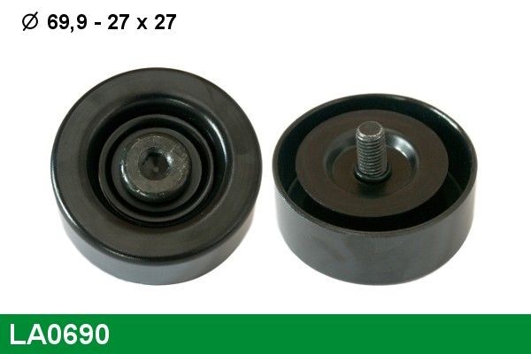 LUCAS Rolo tensor, correia trapezoidal estriada LA0690 Rolo tensor correia trapezoidal estriada Hyundai LC LA0690 LUCAS