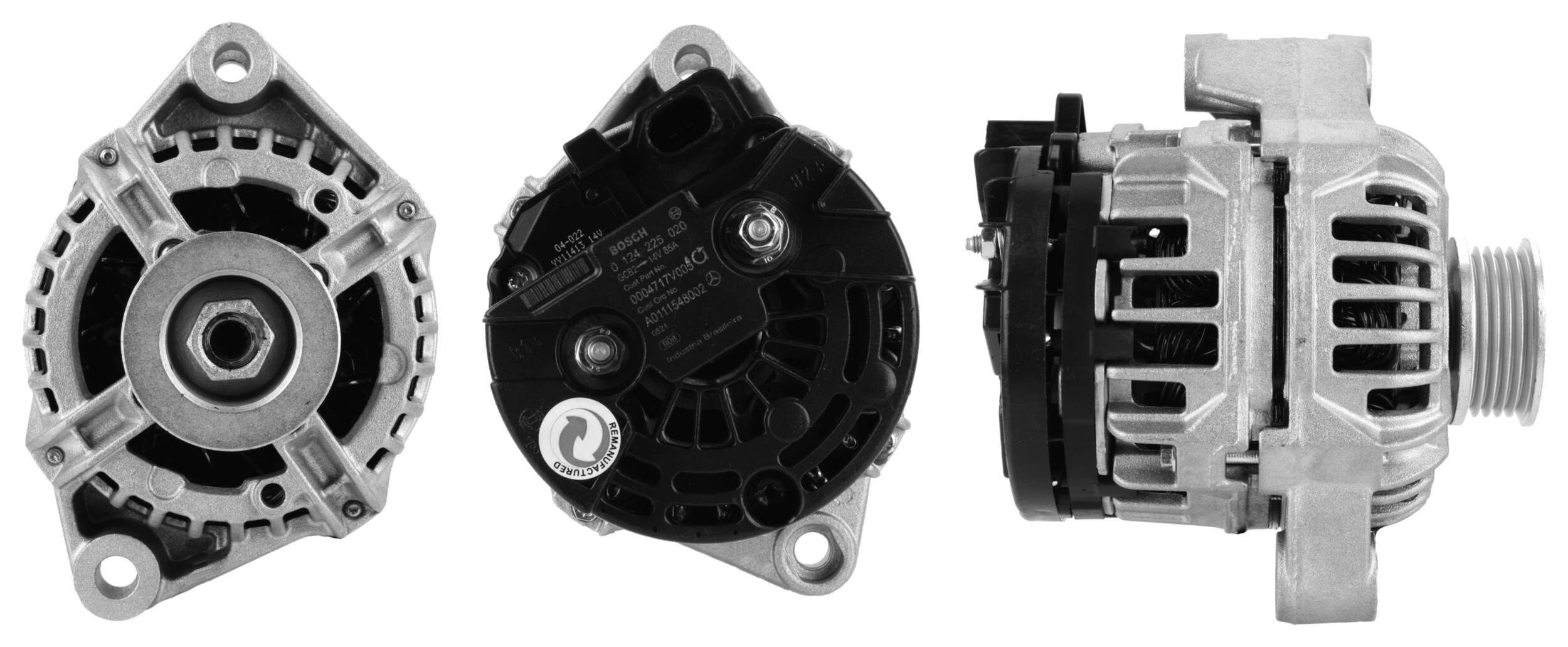 LUCAS Generator LRA02901 LUCAS LRA02901 Smart 450 Cabriolet Alternator pris
