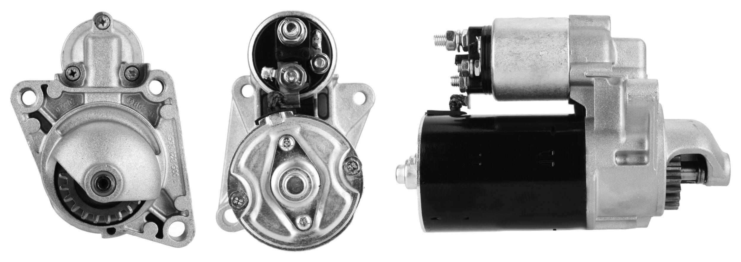 LUCAS Starter LRT00165 LUCAS LRT00165 Starter KA Hatchback (RB) hind