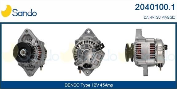 SANDO Alternatore 2040100.1 SANDO 2040100.1 Dinamo City Hatchback prezzo