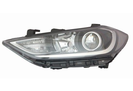 Frontlykter ABAKUS 121-1116L-LEBM2 ABAKUS 121-1116L-LEBM2 Frontlys HYUNDAI ELANTRA 2018