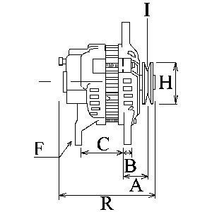 HC-Cargo Lichtmaschine 115429 115429 HC-Cargo FIAT Lichtmaschine