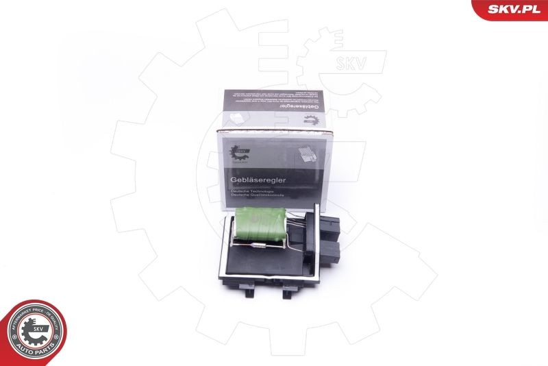 Vastus, sisäilmantuuletin ESEN SKV 95SKV078 ESEN SKV 95SKV078: Puhaltimen etuvastus Audi 80 2014
