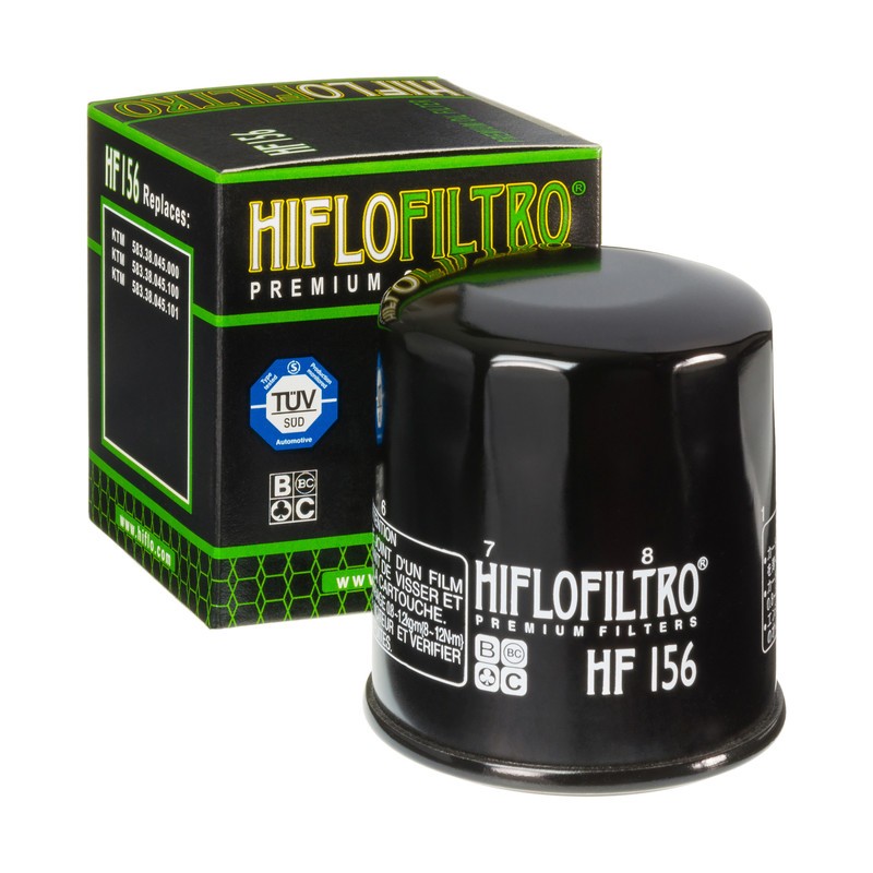 HifloFiltro Oliefilter HF156 HF156 HifloFiltro Motorolie filter Opel billig