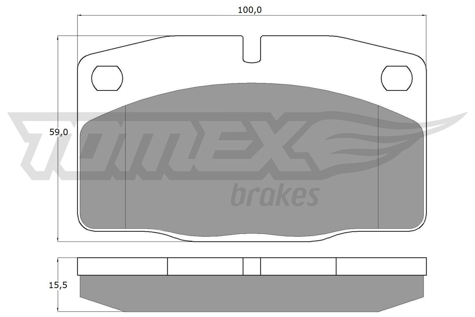 TOMEX brakes Piduriklotsid TX 10-13 TOMEX brakes TX 10-13 Pidurikattekomplekt, ketaspidur OPEL Rekord E1 Saloon odav