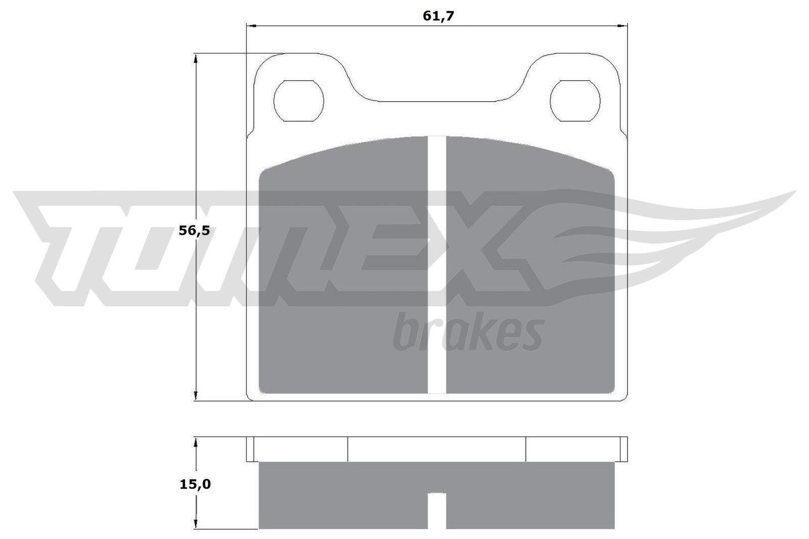 TOMEX brakes Bremsbeläge TX 10-19 TX 10-19 Bremsklötze OPEL MOVANO TOMEX brakes kaufen