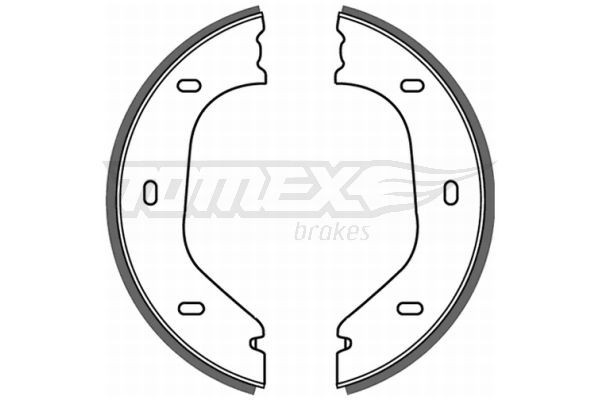 TOMEX brakes Σετ σιαγόνων φρένων TX 21-21 τιμες Σιαγόνων φρένων BMW E83 TX 21-21 TOMEX brakes
