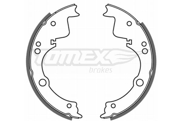TOMEX brakes Bremsesko sett TX 21-40 TOMEX brakes TX21-40 Bremseskosett Alfa Romeo 166 936 pris