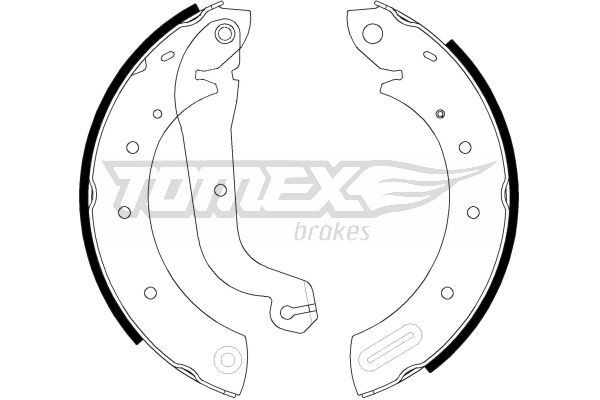 TOMEX brakes Jarrukenkäsarja TX 21-60 Ford Maverick UDS UNS rumpujarru TOMEX brakes TX 21-60