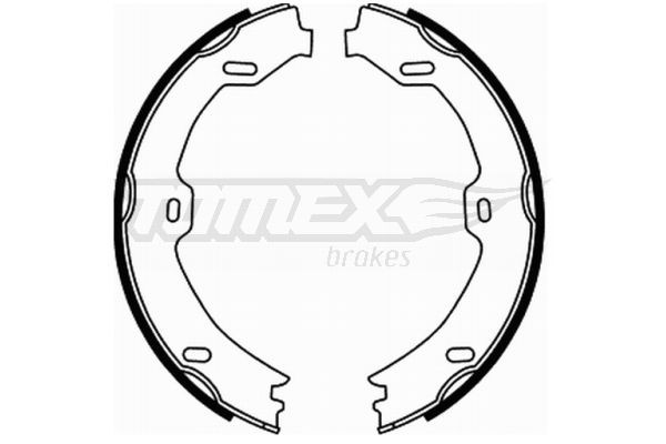 Piduriklotside komplekt TOMEX brakes TX 21-72 TOMEX brakes TX 21-72 Trummelpiduriklotsid MERCEDES-BENZ M-klass 2014