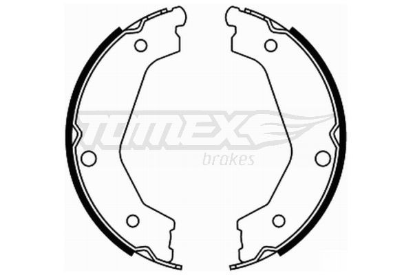 TOMEX brakes Σετ σιαγόνων φρένων TX 21-88 Παπουτσια φρενων TOMEX brakes X6 TX 21-88 φθηνά