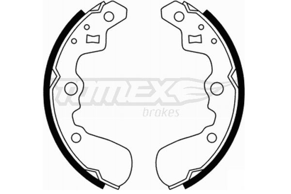 TOMEX brakes Bremsbackensatz TX 21-89 TX 21-89 TOMEX brakes Bremsbacken Suzuki Swift mk2 Kosten