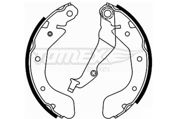 Bremsesko sett TOMEX brakes TX 21-93 TOMEX brakes TX 21-93: Bremsesko sett Chevy AVEO 2024