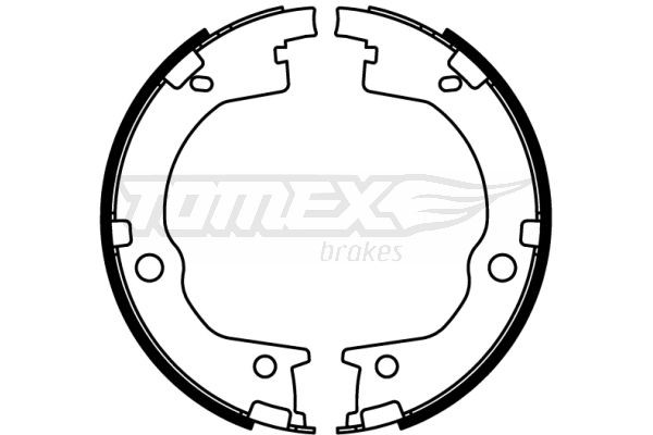 Kit ganasce freni TOMEX brakes TX 22-55 22-55 TOMEX brakes TX 22-55 Ganasce anteriore e posteriore Hyundai SANTA FE 2025