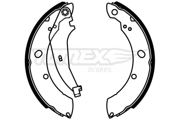 TOMEX brakes Bromsbacksats TX 22-97 TX 22-97 TOMEX brakes bromsbackar CHRYSLER GRAND VOYAGER