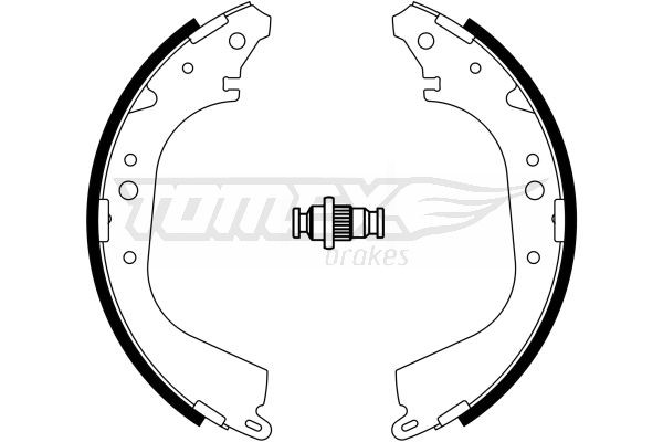 TOMEX brakes Bremsesko sett TX 23-30 Bremsesko TOMEX brakes PRIMASTAR TX 23-30 billige