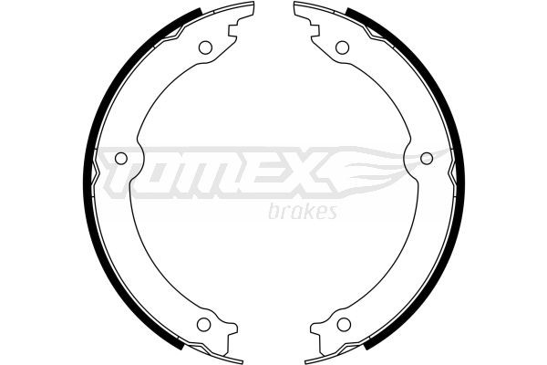 TOMEX brakes Jeu de mâchoires de frein TX 23-33 TOMEX brakes TX 23-33 Freins à tambour Lexus GS S19 d'origine prix