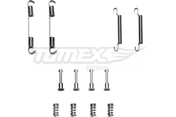 TOMEX brakes Toebehoren, remschoen TX 40-11 TOMEX brakes TX 40-11 originele Rem montageset BMW Z3 Coupe kosten
