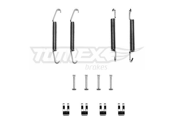 TOMEX brakes Accessory Kit, brake shoes TX 40-27 TOMEX brakes TX 40-27 FIAT 127 Hatchback (127) brake shoe fitting kit replacement