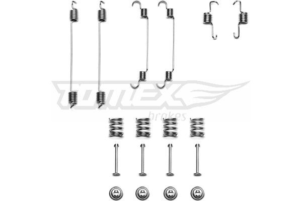TOMEX brakes Tilbehørsett, bremsesko TX 41-66 TOMEX brakes TX 41-66 Tilbehørsett bremsesko 107 Hatchback (PM, PN) originale pris