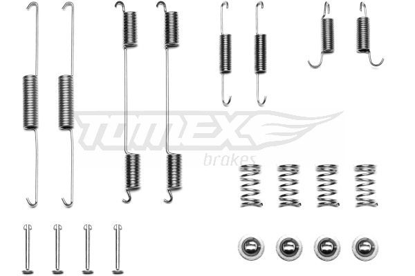 TOMEX brakes Lisakomplekt, Piduriklotsid TX 41-79 TOMEX brakes TX 41-79 originaal Lisakomplekt piduriklotsid Dodge Caravan RG hind