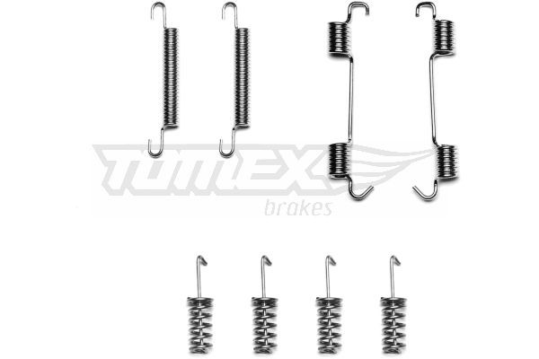 TOMEX brakes Tilbehørssæt, bremsebakker TX 42-00 Monteringssæt til bremseklodser TOMEX brakes Toyota YARIS TX 42-00