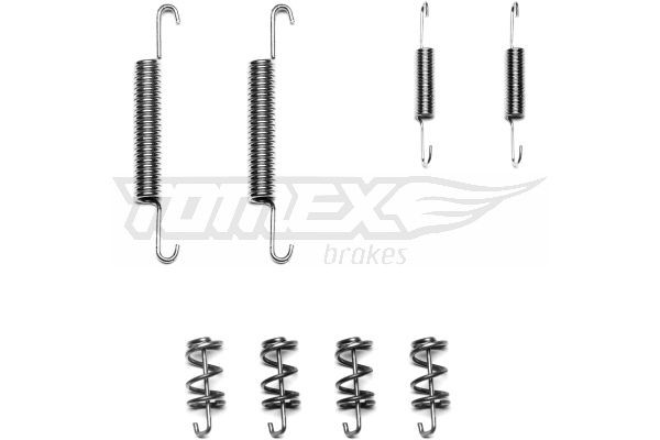 TOMEX brakes Toebehoren, remschoen TX 42-03 Rem montageset Volvo SW TX 42-03 TOMEX brakes