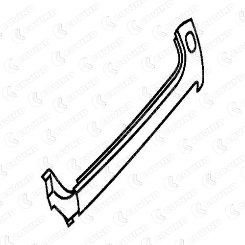 COVIND Trim- / Protection Strip, windscreen 125/427 Hyundai i10 COVIND window seal 125427