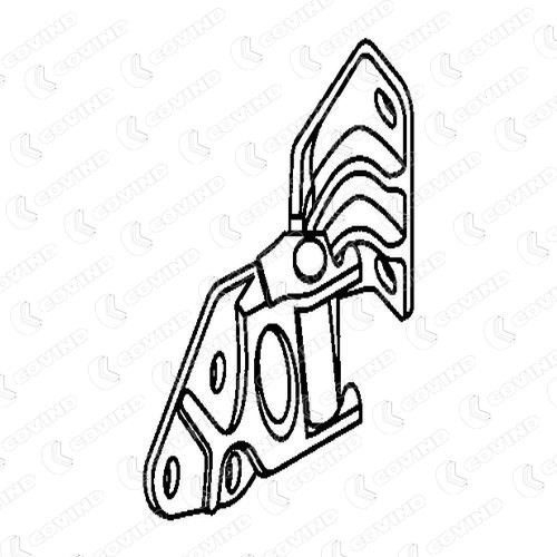 COVIND Dørhengsel C39/ 15 Dører tilbehør COVIND 301 C39/ 15 billige