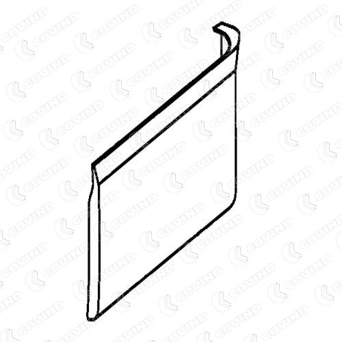 COVIND Painel lateral C39/209 C39/209 Arco da roda AUDI QUATTRO COVIND