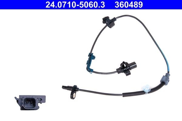 ATE Snímač počtu otáčok kolesa 24.0710-5060.3 24.0710-5060.3 Snímač ABS HONDA INSIGHT ATE